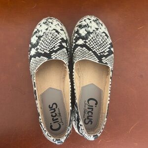 Sam Edelman flats | espadrilles | loafers | animal print | snakeskin